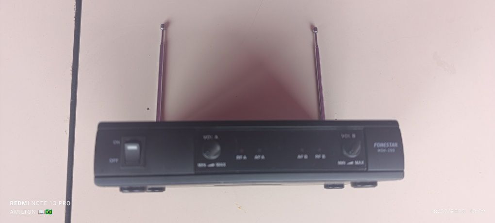 Microfone  triplicos
