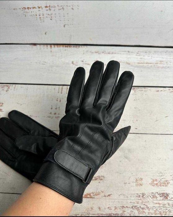 Чоловічі рукавички з 100% шкіри