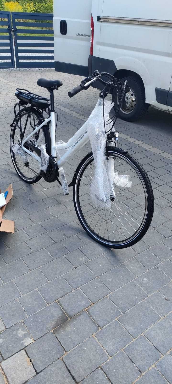 Rower elektryczny miejski Schiano E-Ride - Damka
