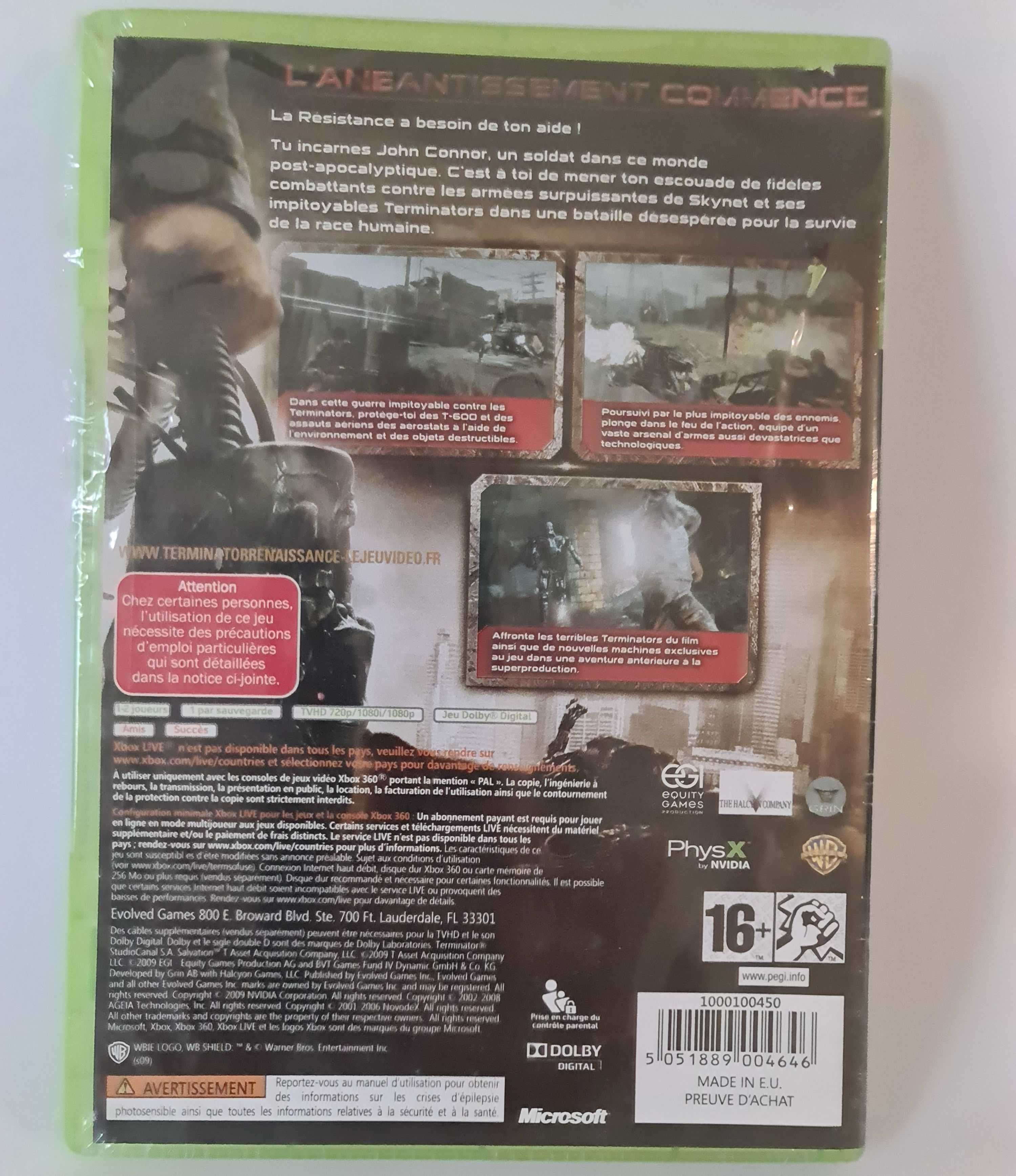 Terminator Renaissance XBOX360 - NOWA!