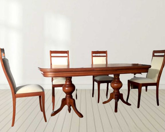 Mesa de jantar com 6 cadeiras - NOVO