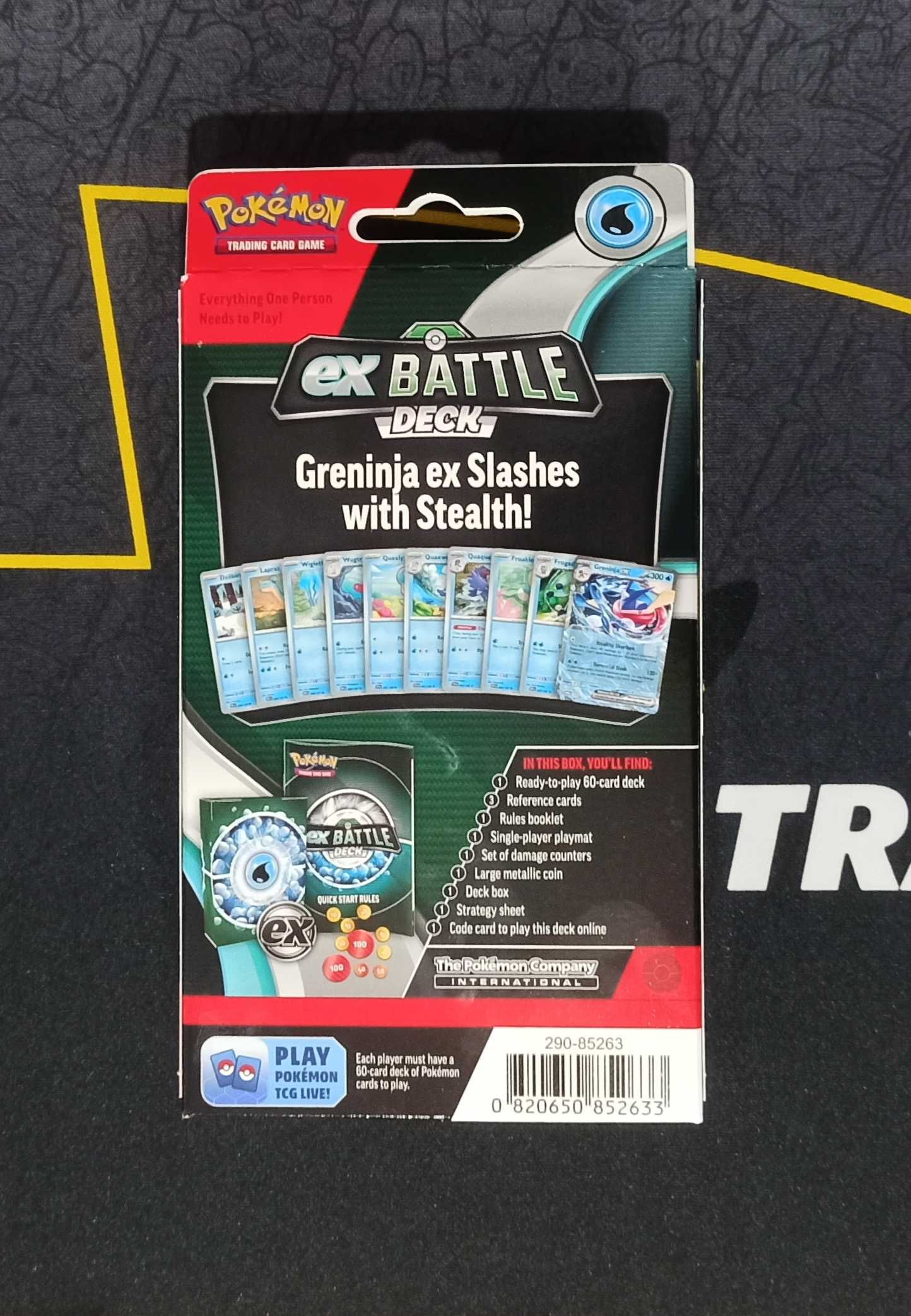 Pokémon TCG: Greninja ex Battle Deck (Покемон стартова колода)