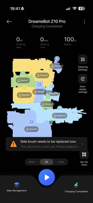 DreameBot Z10 Pro - auto limpeza