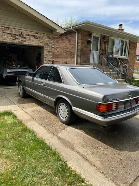 Mercedes sec 560 w126 c126