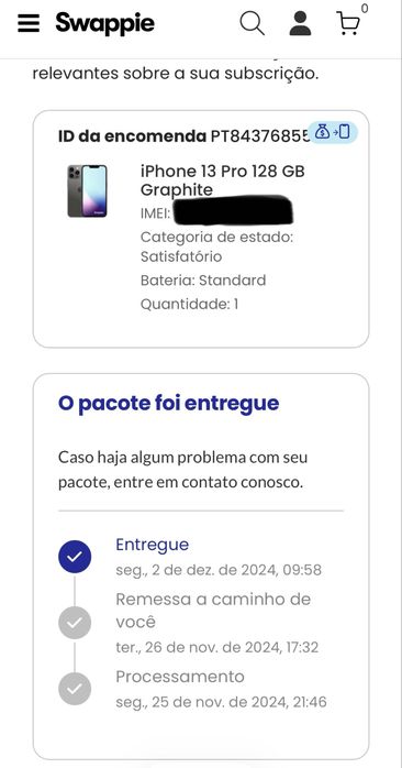 iPhone 13 Pro 128GB — ótimo estado + garantia até 12/2026