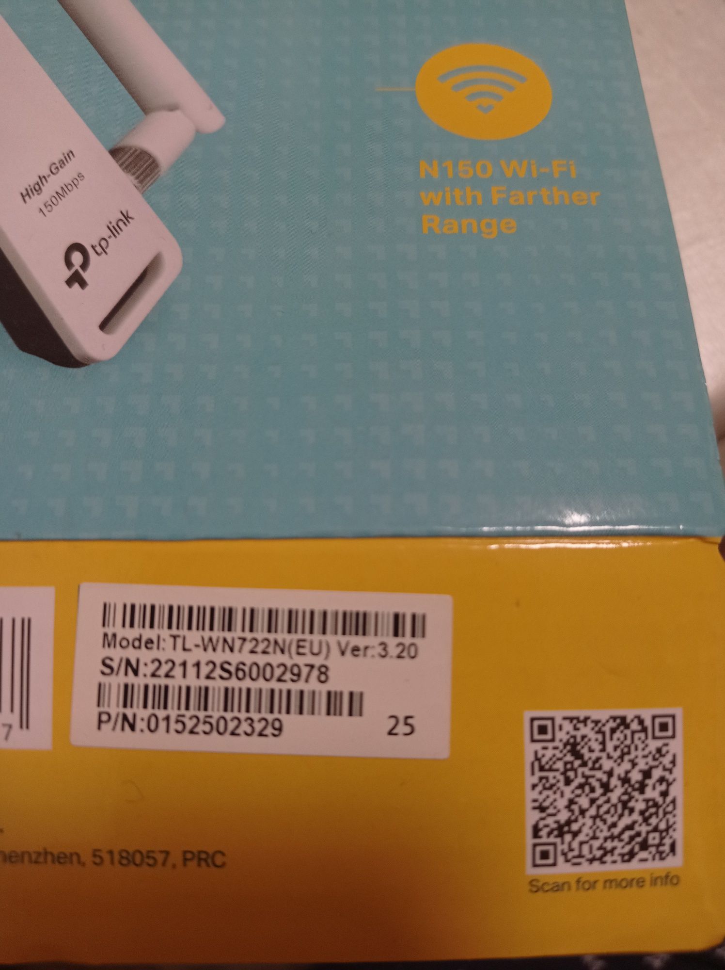 Tp link wifi адаптер TL-WN722N