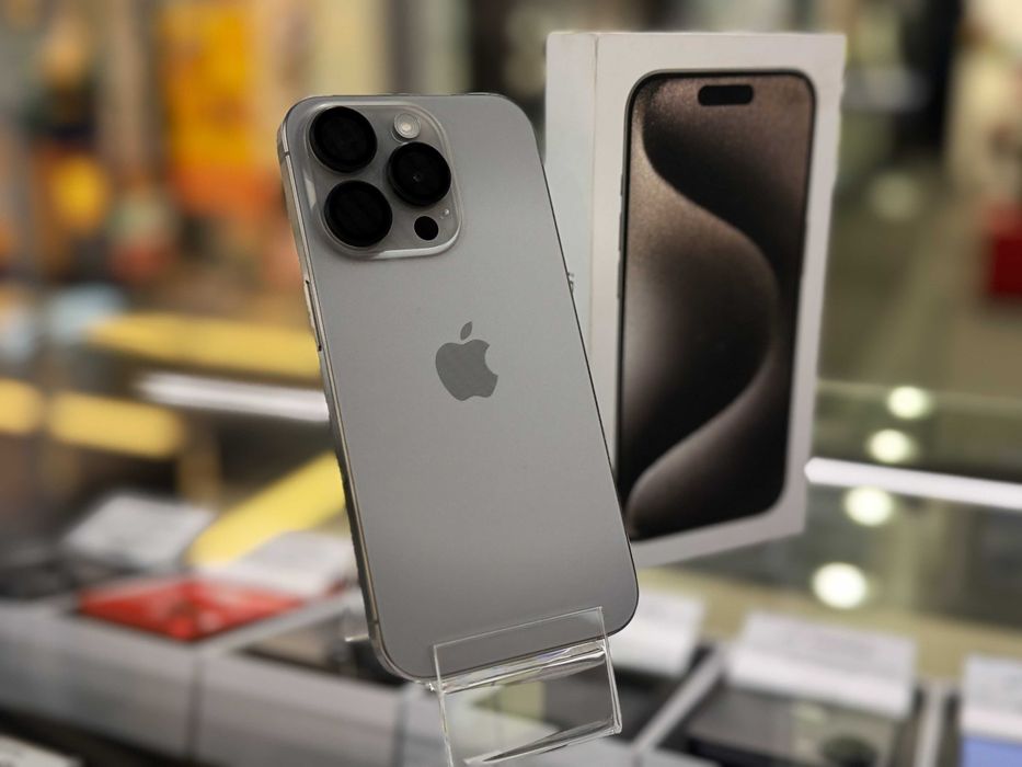 Apple iPhone 15 Pro 128 GB – Naturalny | Stan A+ | Gwarancja | Raty 0%