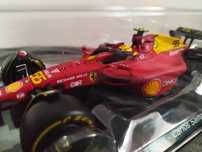 F1-75 model C. Sainz #55 bolid anniversary 75th 1:24 kolekcjonerski