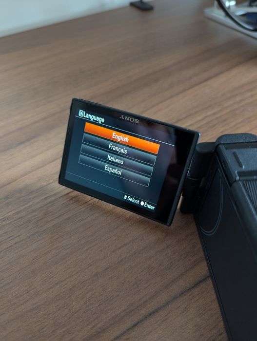 Aparat SONY ZV-1 Czarny, 20.1Mpix super stan