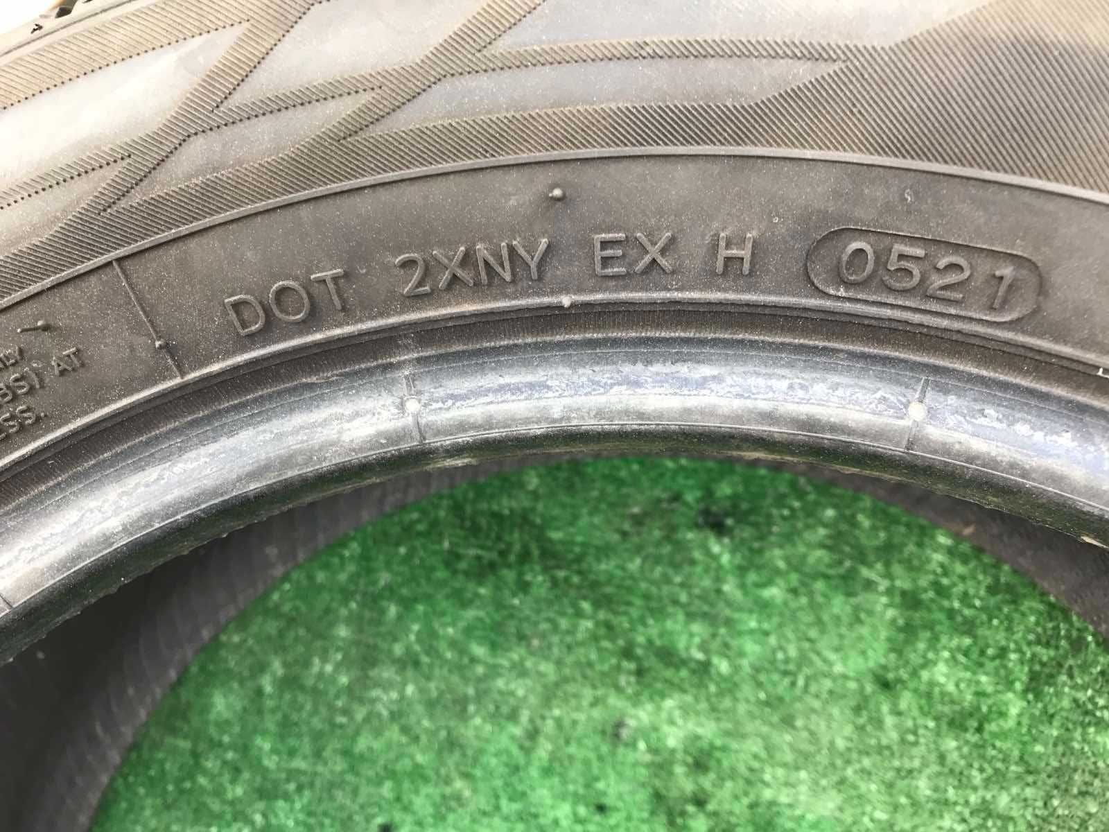 Шини Hankook 195/55r16 Пара літо б/у склад Оригінал