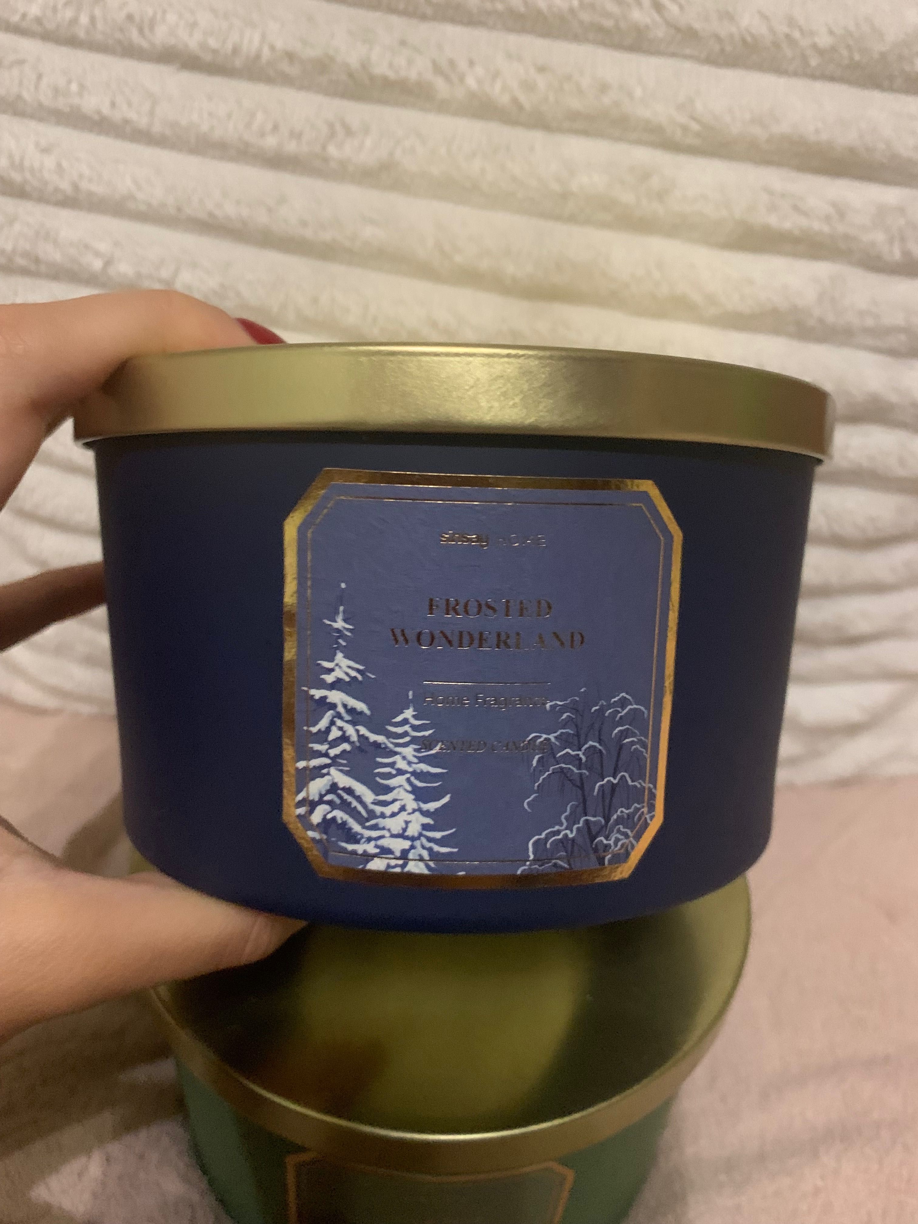 Продам свічку Sinsay sugar pine fir frosted wonderland