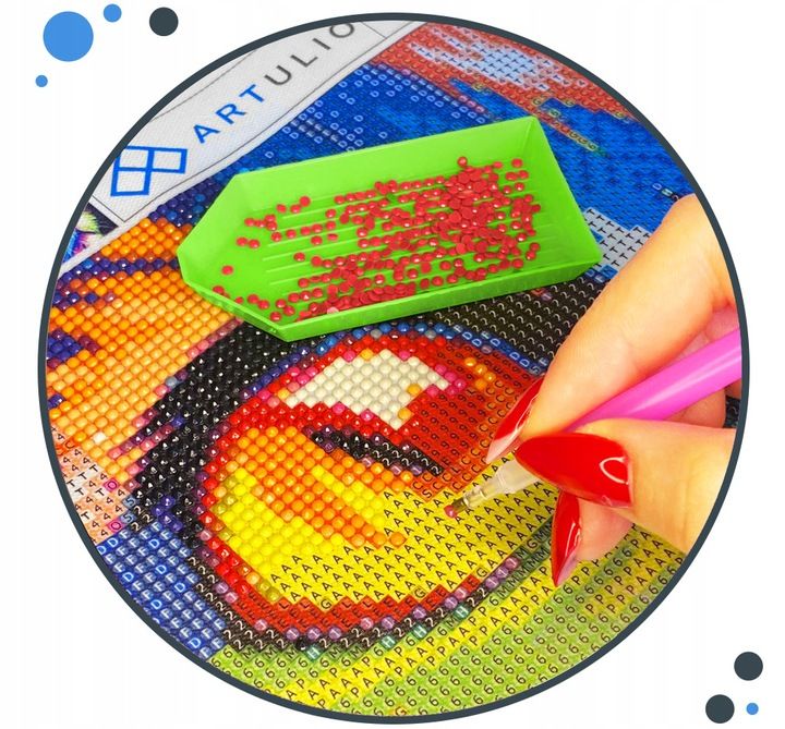 Haft Diamentowy Diamond Painting Mozaika Dla Dzieci 5d Pies Szczeniaki