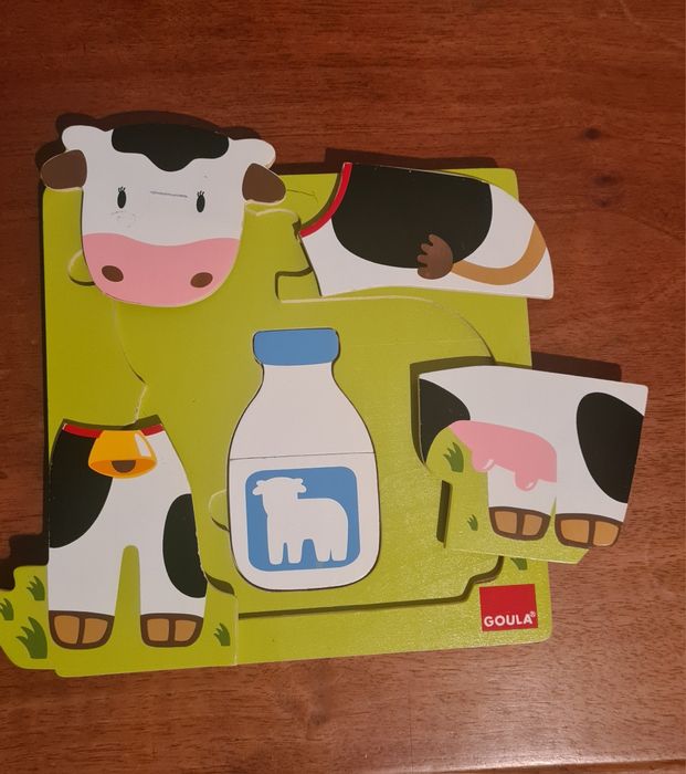 Puzzle Goula, em madeira a partir dos 12/18 Meses