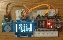 Zestaw edukacyjny Arduino IDE ESP32 BME280 i2c OLED 1,3" i2c touch