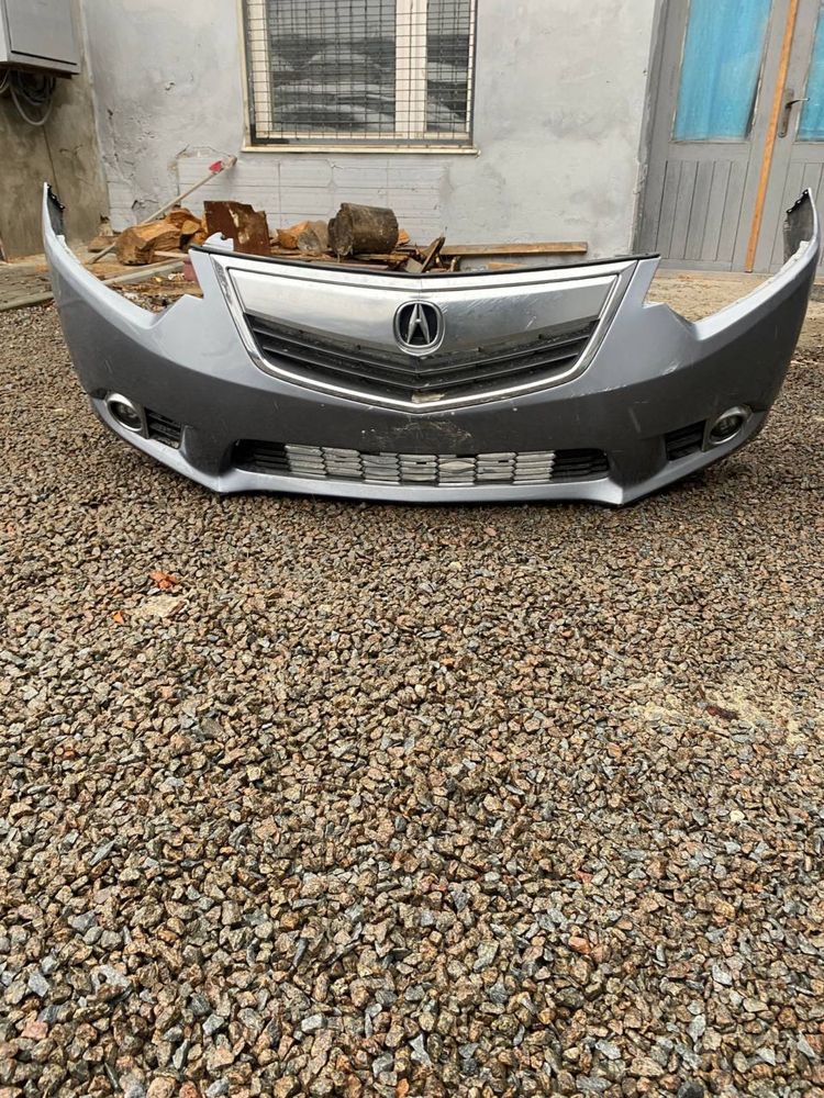 Бампер acura tsx акура тсх дефектний бампер пережній рестайл оригінал