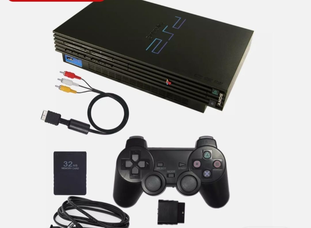 Vendo ps2 com jogos