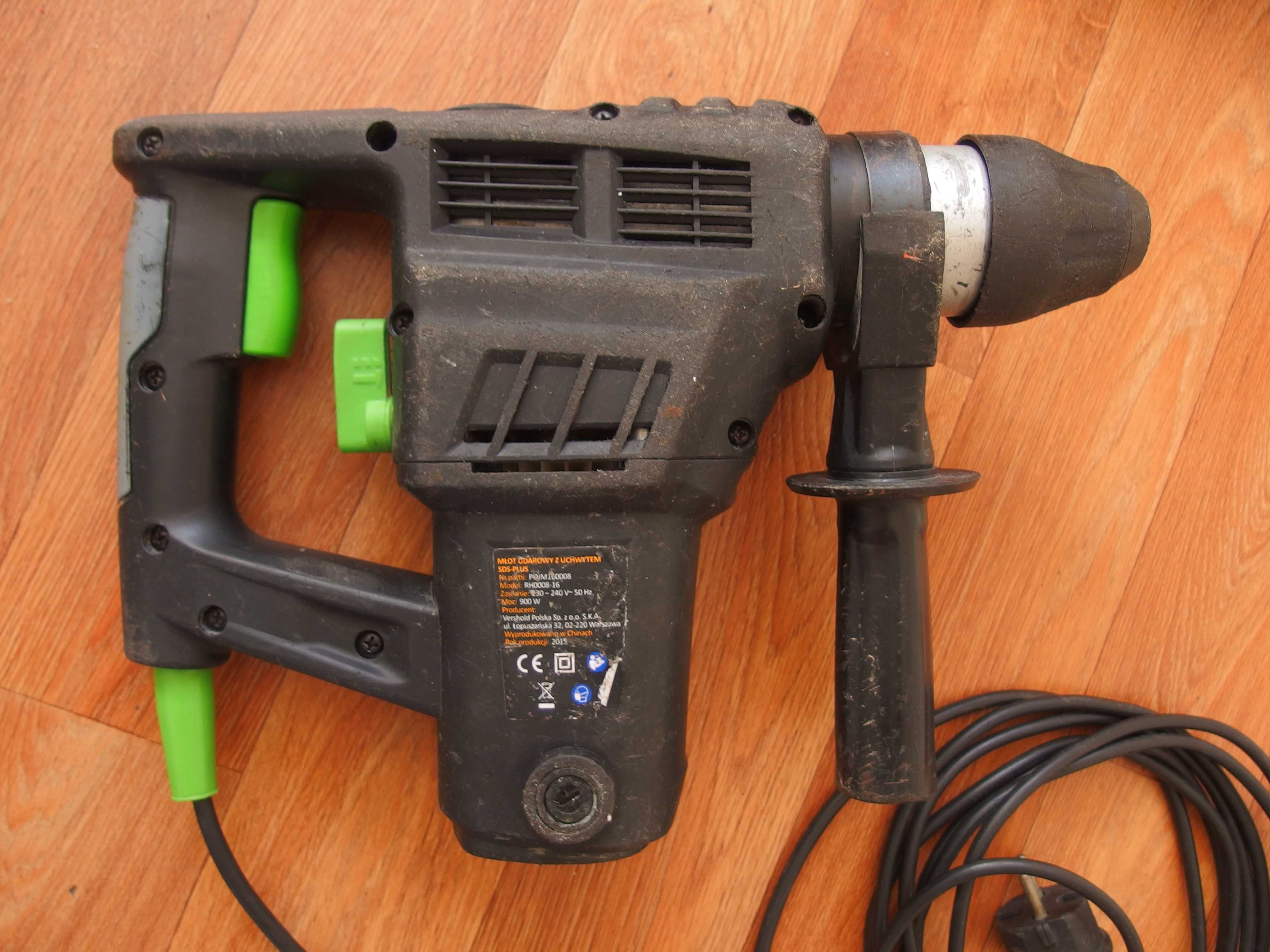 900W młot udarowy NITEO Tools RH0008-16 uchwyt SDS + młotowiertarka