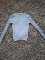 Błękitny/ niebieski sweterek/ bluzka r.S/M (36-38) Pull&Bear