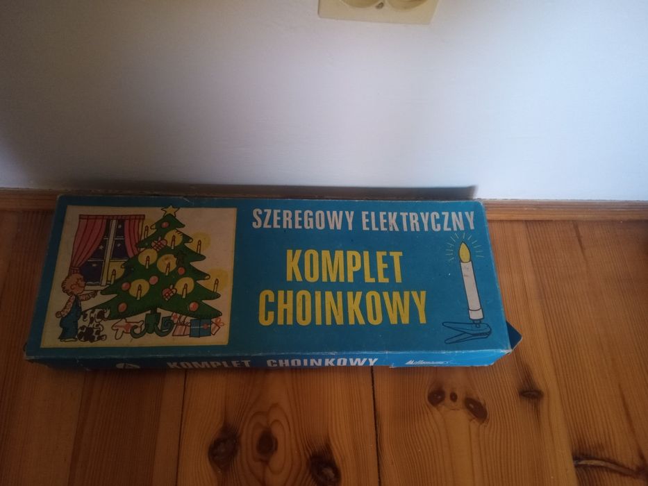 Lampki choinkowe PRL