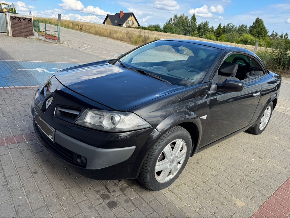 Renault Megane Cabrio 1.6 benzyna 2009 rok Sprawne