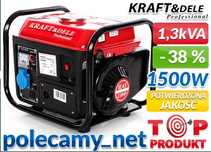 Бензогенератор ІНВЕРТОР 1500W Kraftwele генератор бензиновий KraftDELE
