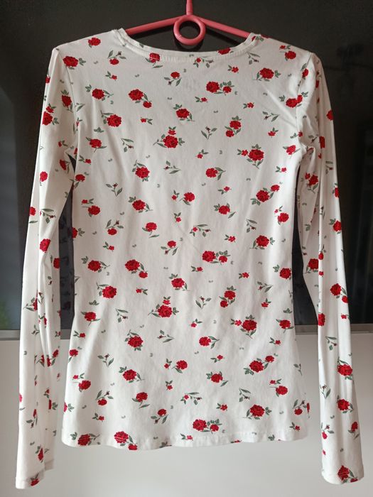 Bluzka damska w kwiaty