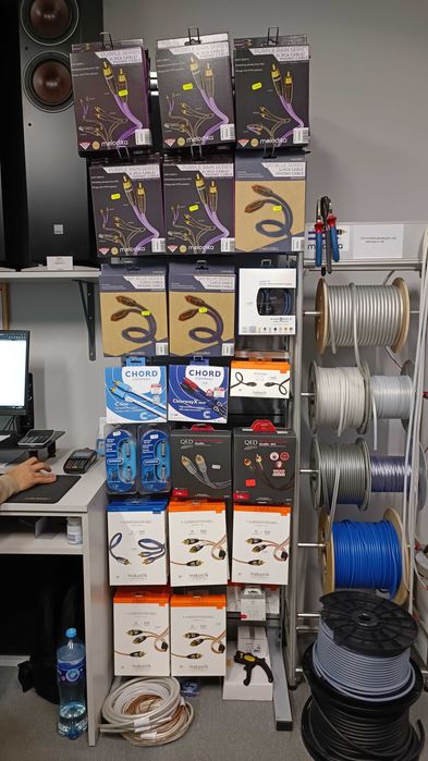 Melodika MD2RD05 Black Edition Kabel 2RCA-2RCA Chinch sygnałowy