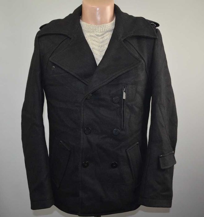 Стильная куртка, полу пальто фирмы Jack & Jones (M) Шерсть