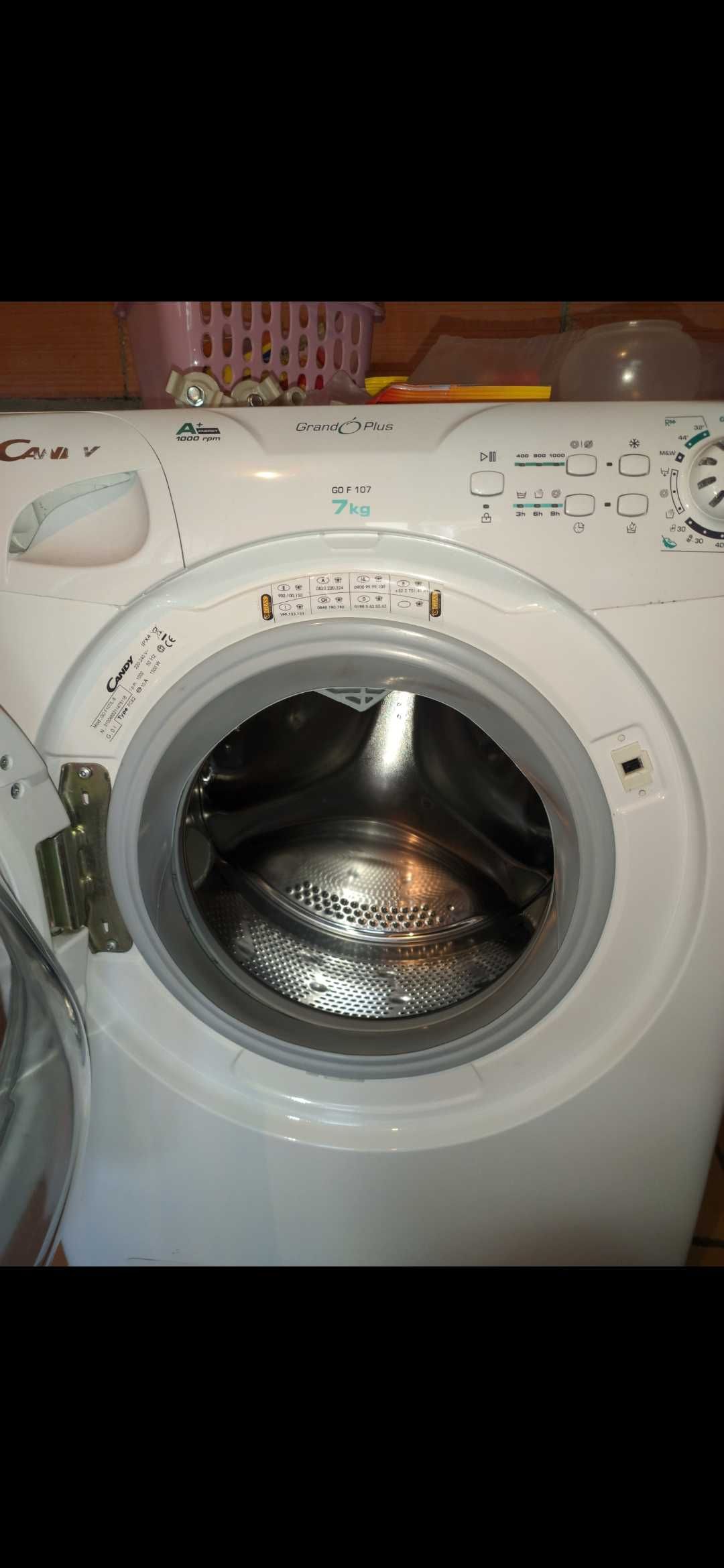 Máquina lavar roupa candy 7kg (operacional)