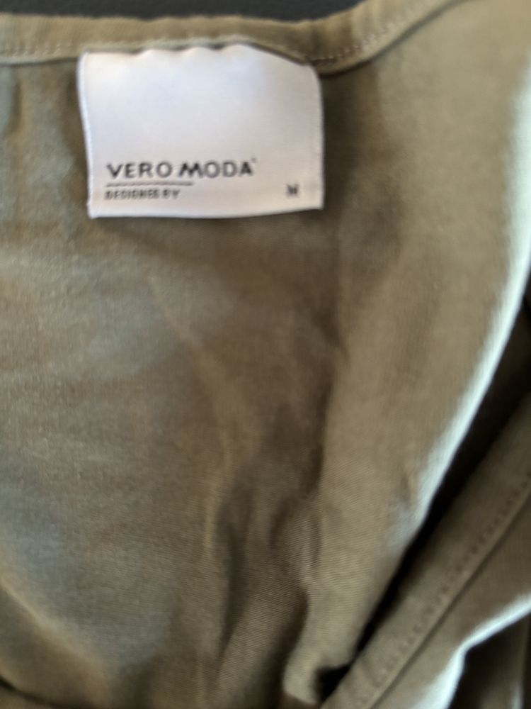 Vero Moda zielona sukienka dresowa, Khaki M