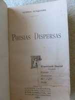 Livro, "Poesias Dispersas" Guerra Junqueiro, 1920