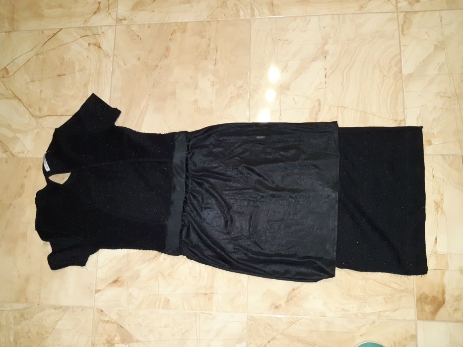 Szykowna sukienka Zara, rozm. L, ze srebrną nicią