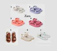 Шкіряні сандалі для дівчинки Mango, Zara