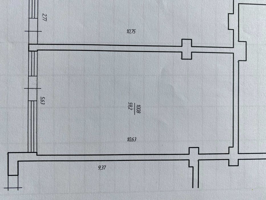 Оренда 60м2, 1 рік - 1грн., 2 рік - 18000грн., вул. К. Мікльоша 20А.