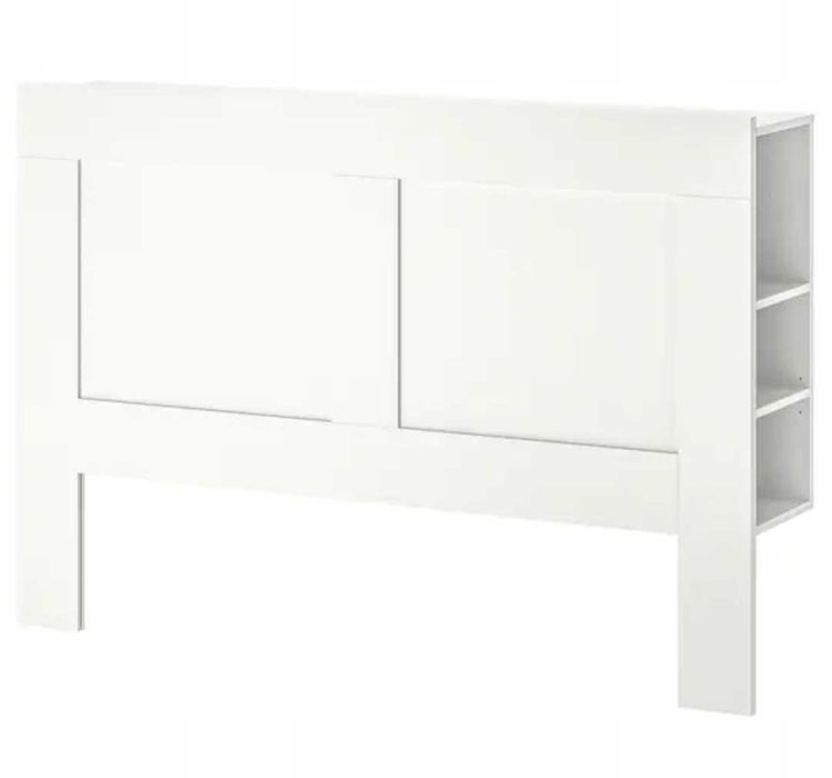 Brimnes Ikea zagłówek, szafka za łóżkiem