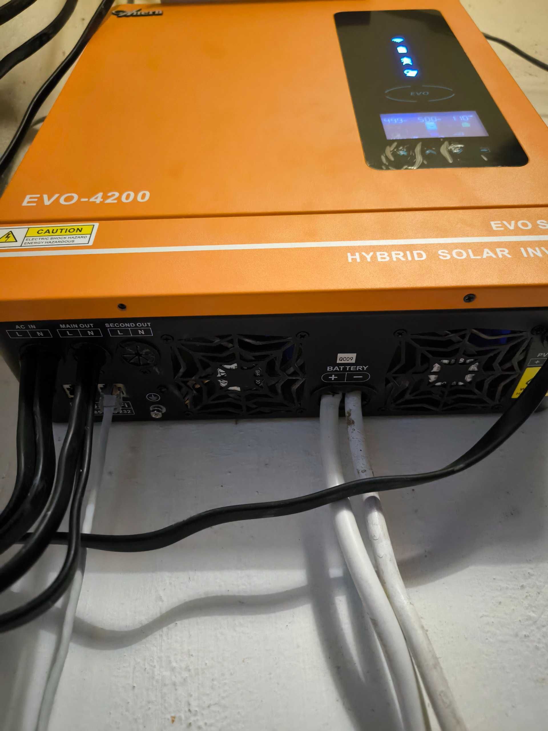 Гібридний інвертор ANERN EVO-4200W/24V