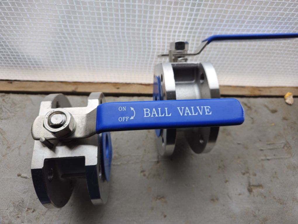 Кран шаровый фланцевый  dn 50 pn16 ball valve