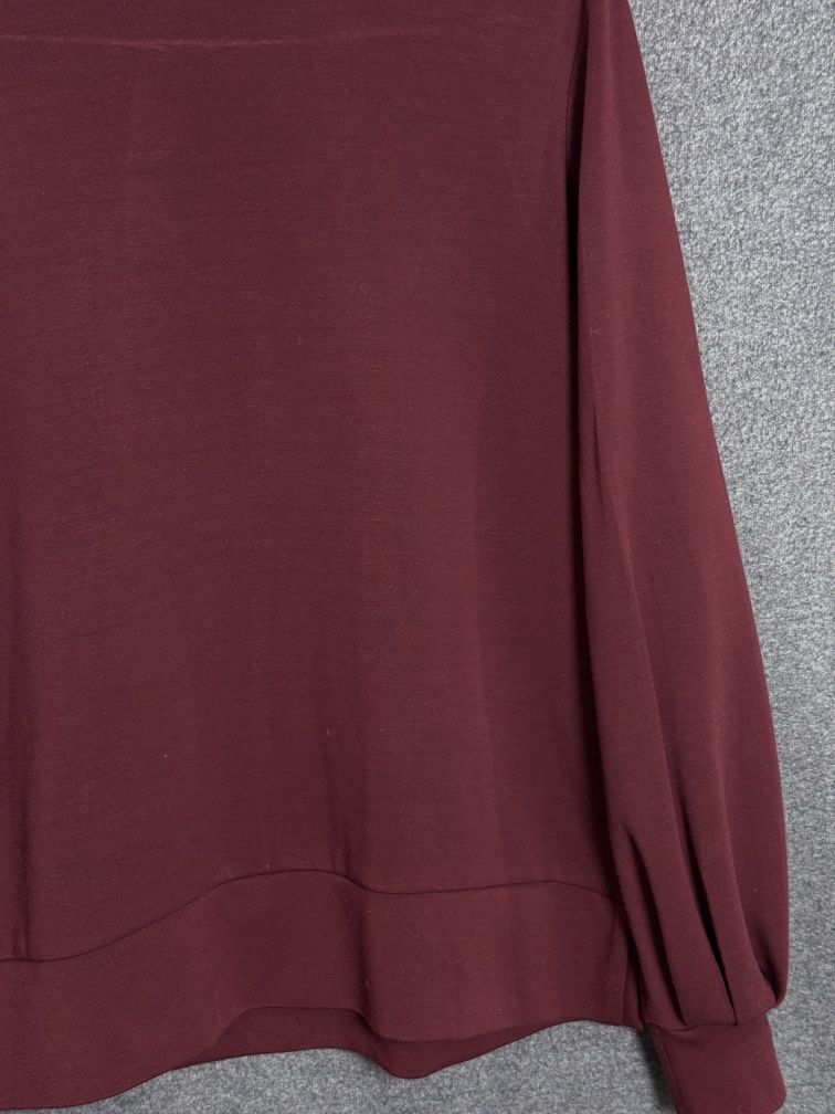 Bordowa bluza damska xs