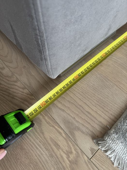 Сірий диван  Frankof. Модель Martyn (розкладний з спальним місцем)