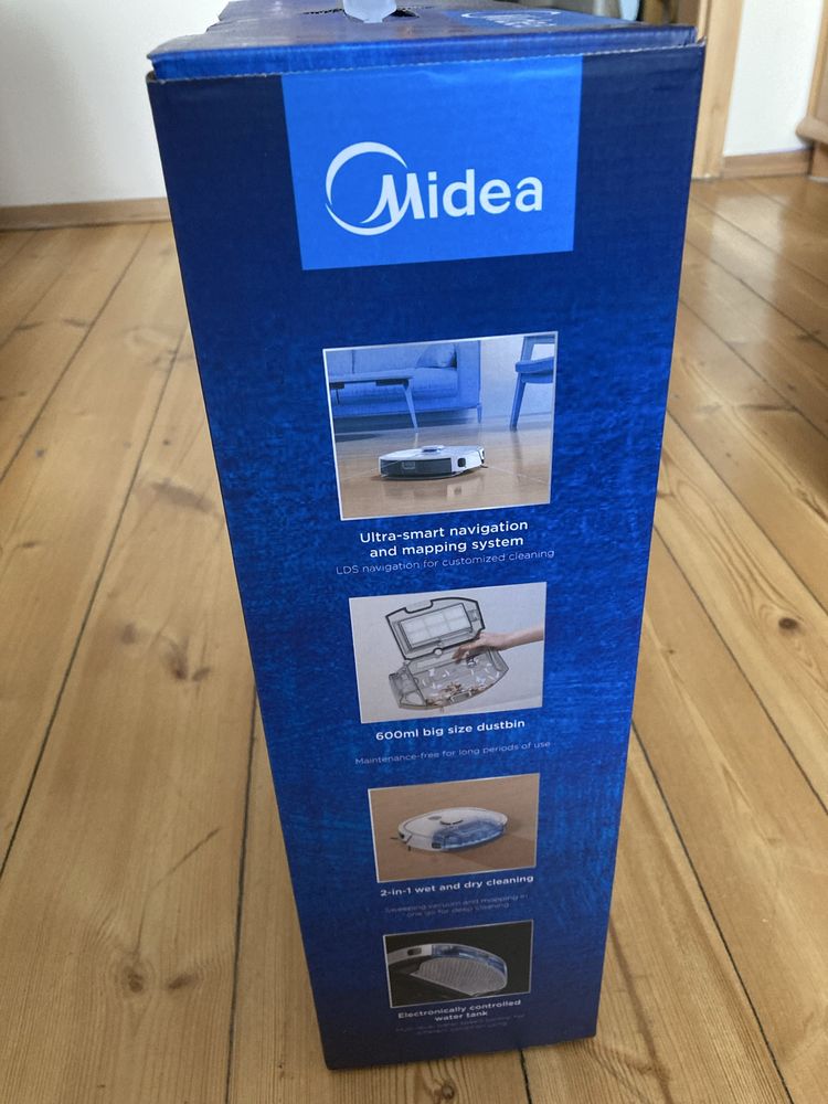 Midea M6 NOWY odkurzacz robot sprzątający LIDAR aplikacja mapowanie