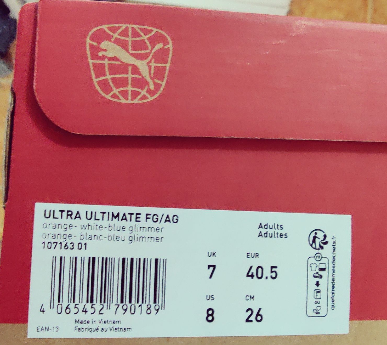 Chuteiras NOVAS de futebol Puma ULTRA ULTIMATE MG