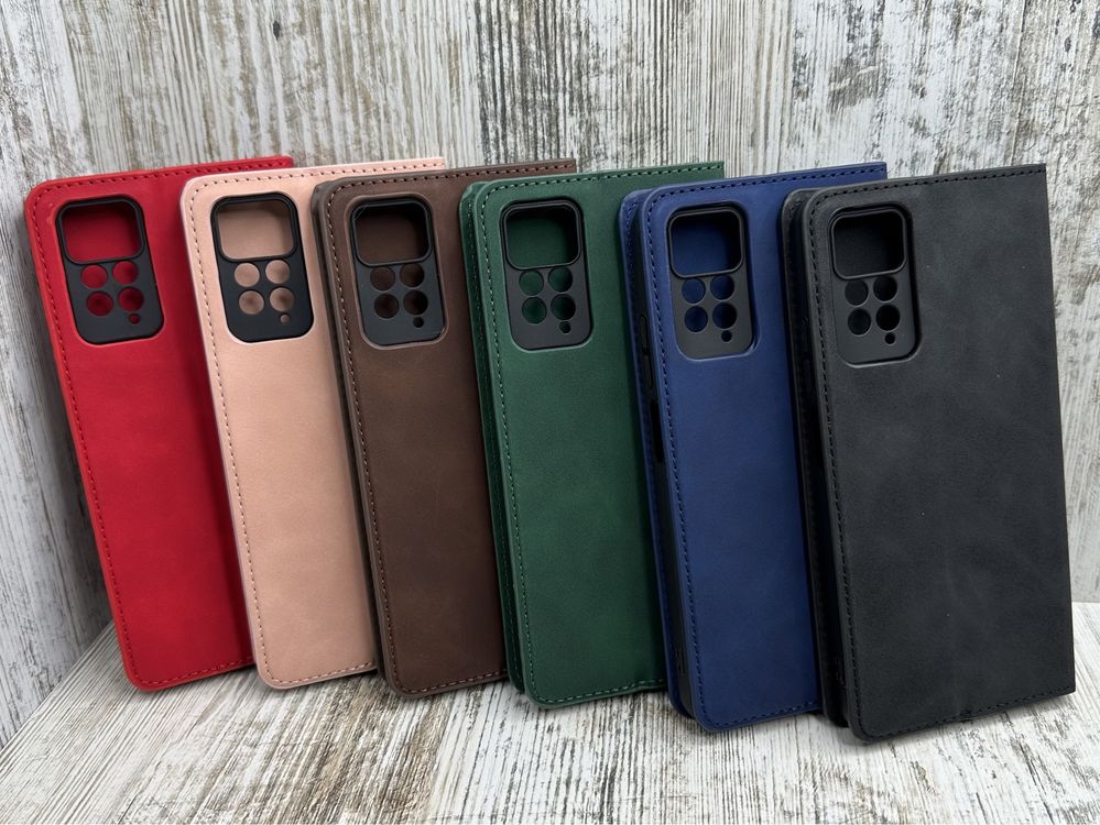Чехол книжка прошитый на Redmi Note 12 Pro/ Note 11 Pro 5G/ Note 11