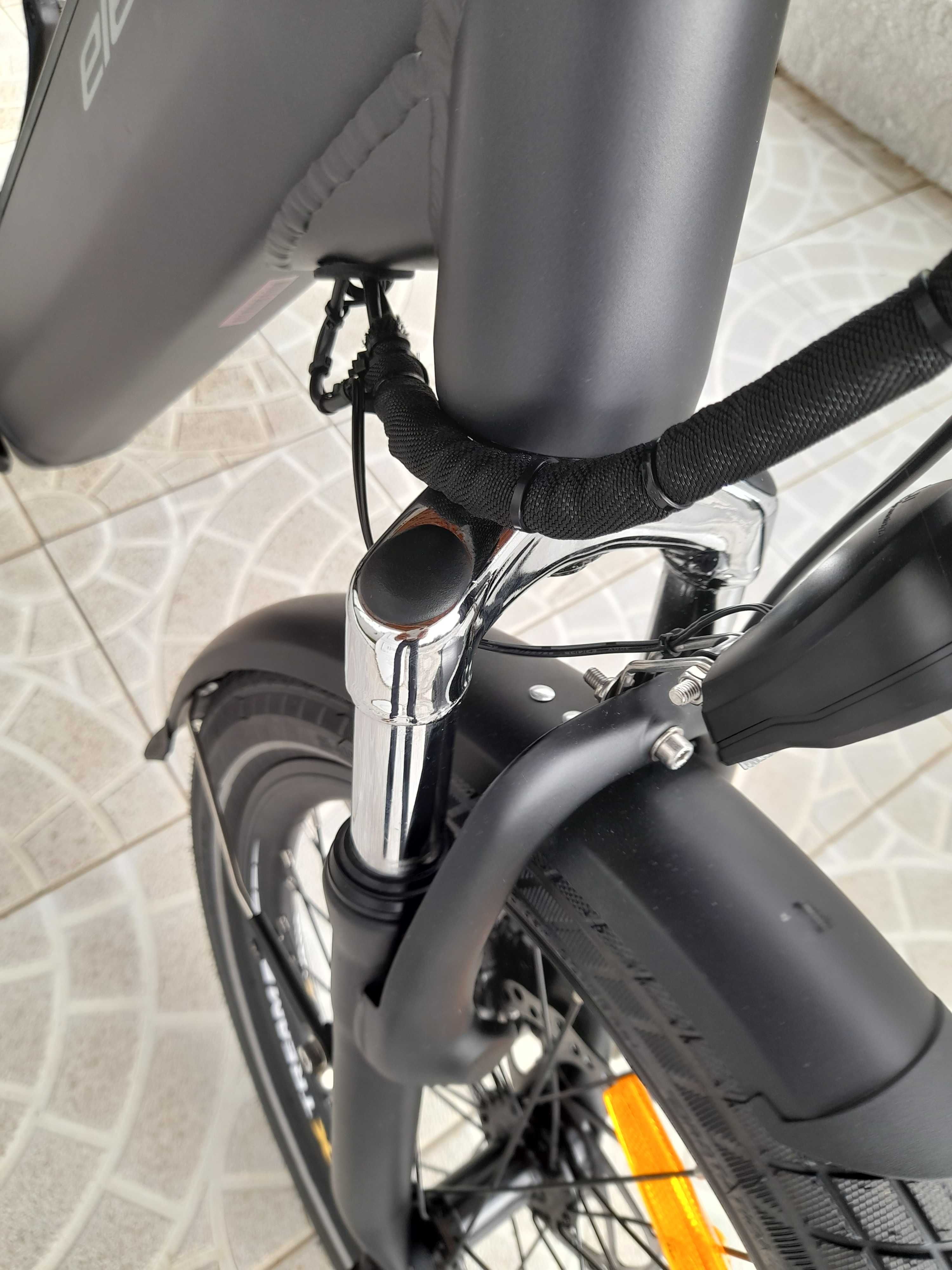 Bicicleta elétrica dobrável ELEVEN E4, com garantia de 26 meses.