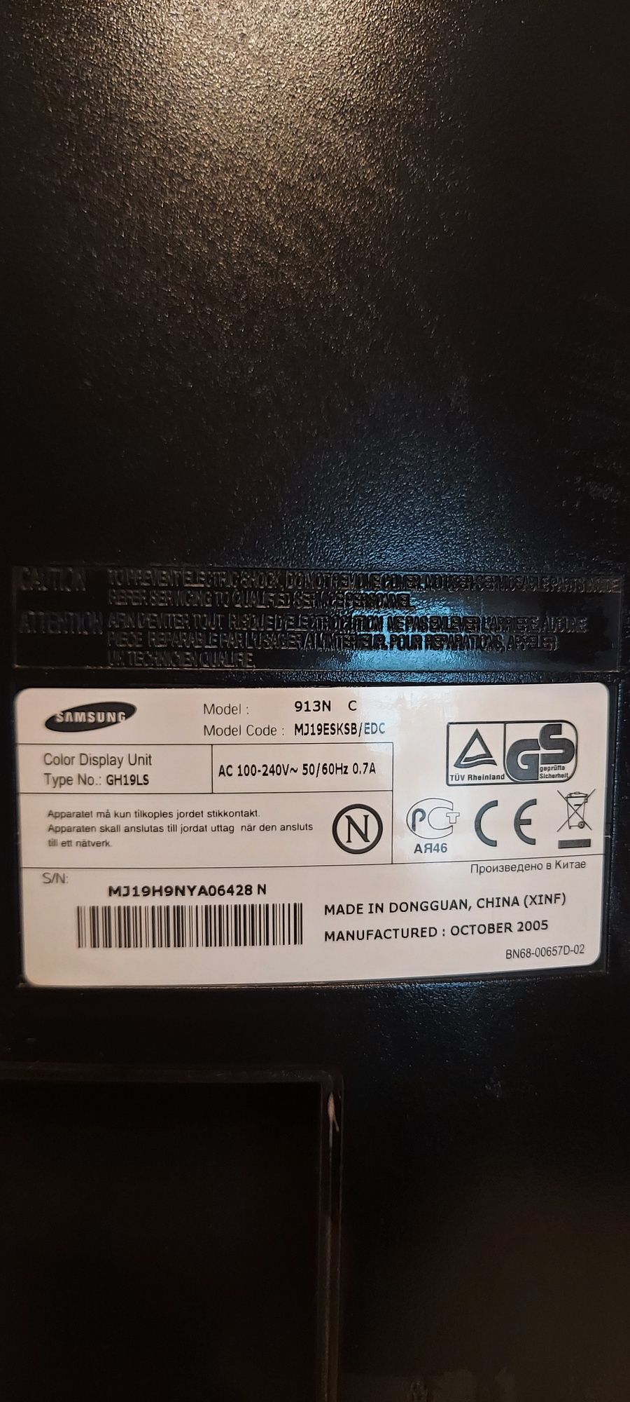 Monitor 19 cali Samsung