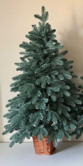 Лита ялинка блакитна у Кашпо (70 см) — Преміум-Якість