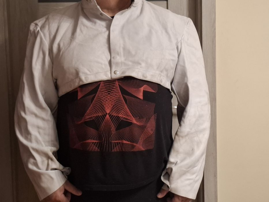 Kurtka spawalnicza +odpinany fartuch