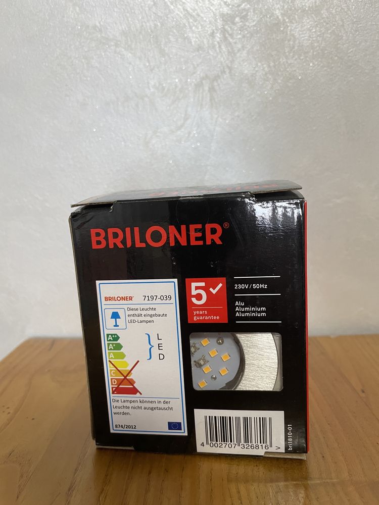 Briloner LED світильник 3x LED 5,5 Вт, 470 лм