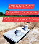 Szambo betonowe 8m zbiornik na deszczówkę dostawa Najtaniej Otyń Żagań