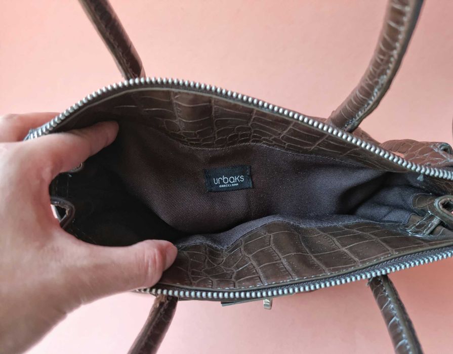 Carteira pequena castanha