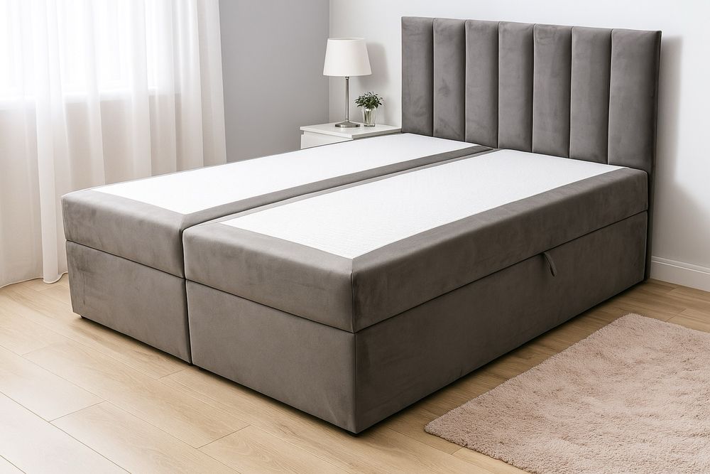 Łóżko kontynentalne - Sypialniane - Nowe